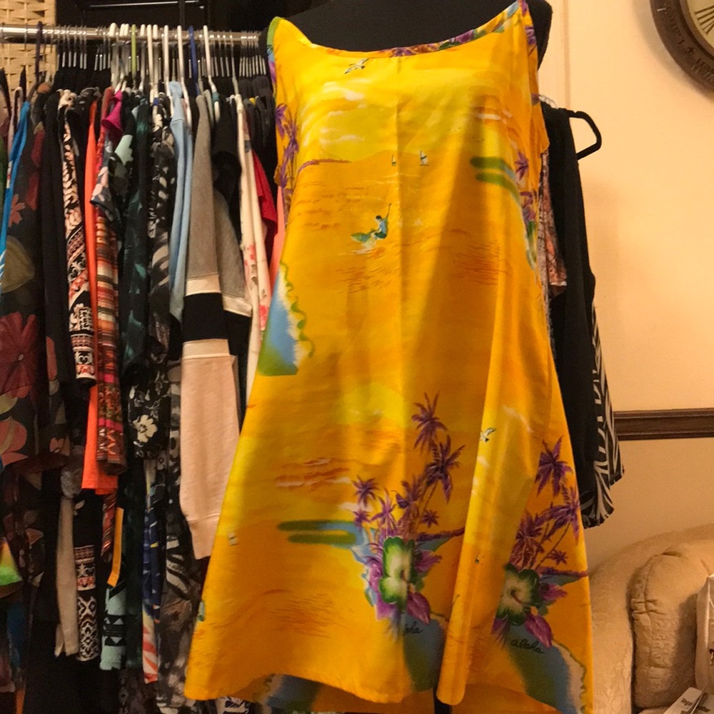 Roundy Bay midi spaghetti strap dress size L